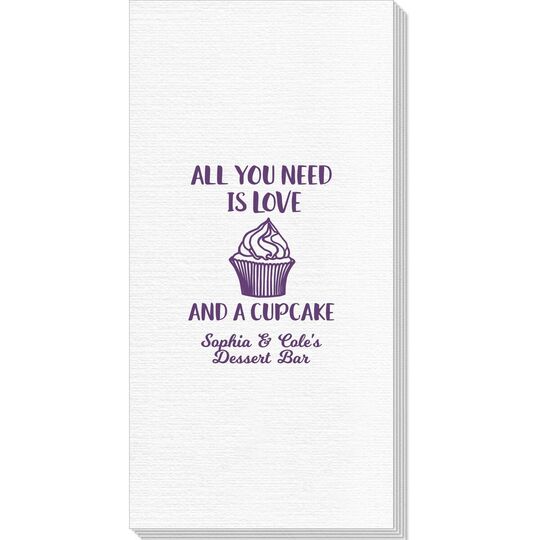 All You Need Is Love and a Cupcake Deville Guest Towels